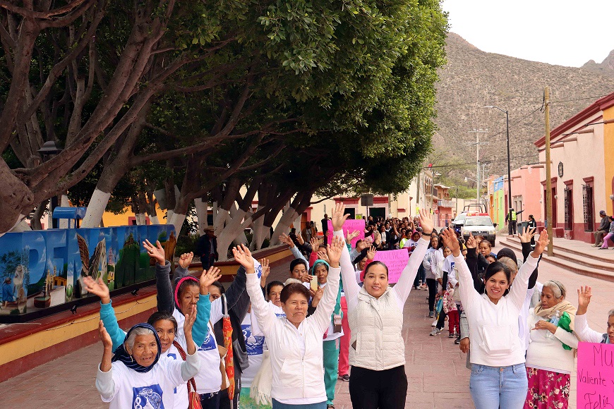 Celebran el Día Internacional de la Mujer en Peñamiller.