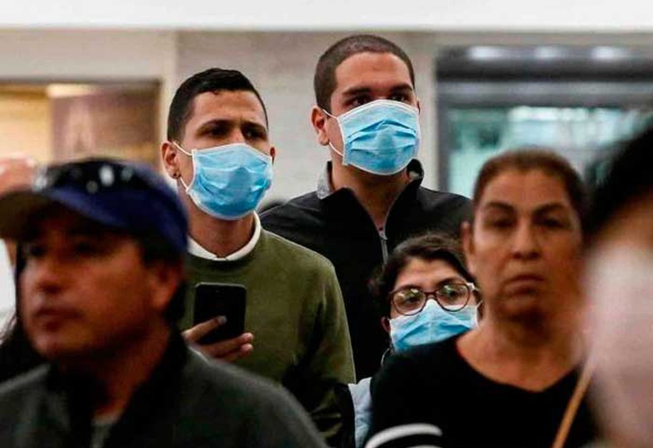 Sube a 5 los infectados por coronavirus en México. Foto: Internet.