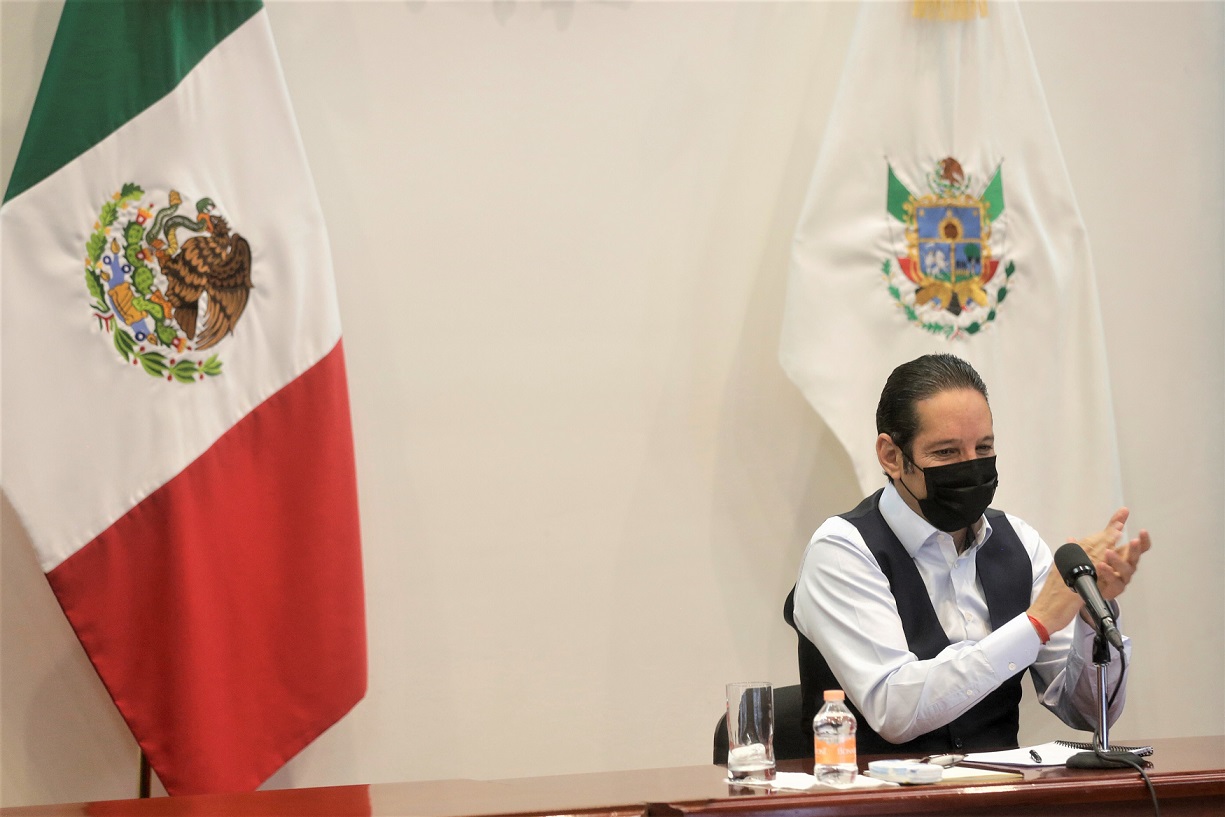 El Gobernador Pancho Domínguez lanza plataforma de atención psicológica a distancia.