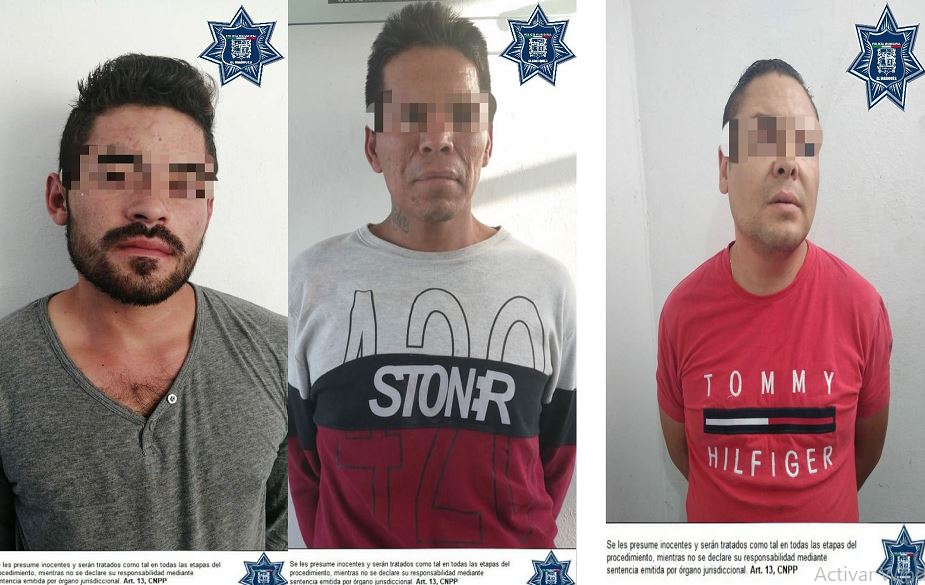 Policías de El Marqués detienen a 4 presuntos narcomenudistas.