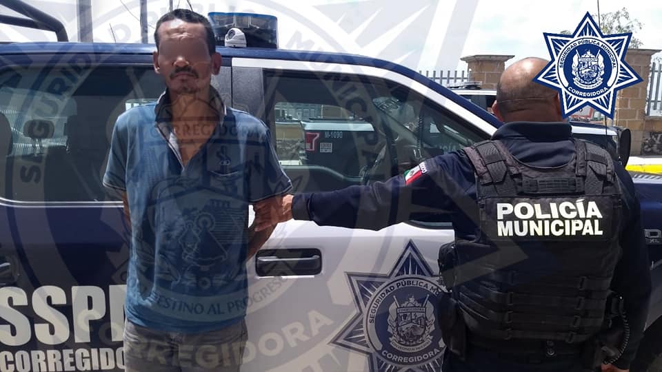Detienen a dos sujetos que robaban en un domicilio de La Negreta. Foto: SSPyTM Corregidora.