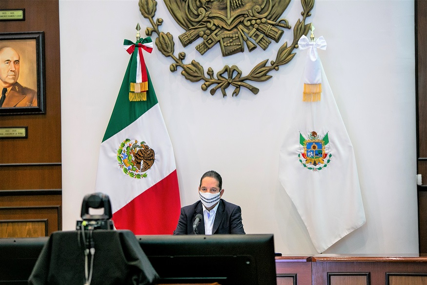 El Gobernador Pancho Domínguez reitera apoyo a empresarios para reactivar la economía de Querétaro