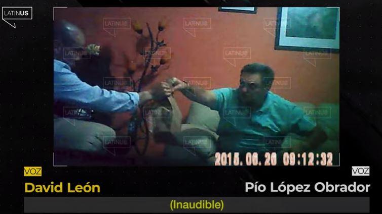 Pío López Obrador recibe moche para campaña de su hermano AMLO; revelan video-