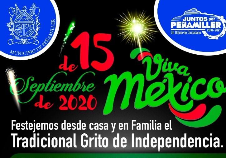 Prepara Peñamiller festejos patrios para disfrutar desde casa.