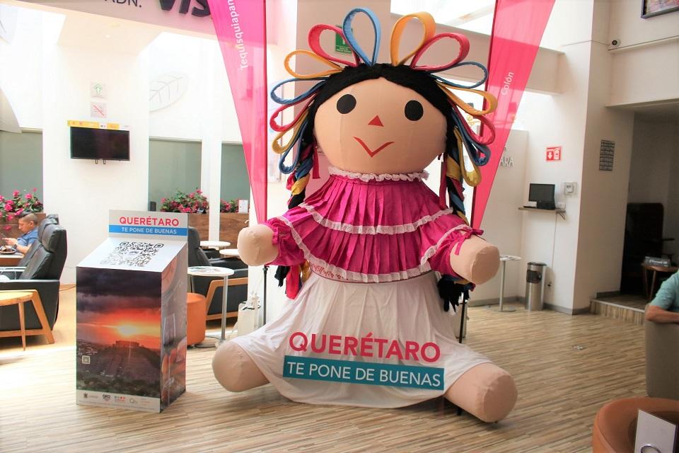 Inicia promoción turística de Querétaro en el Aeropuerto de CdMx