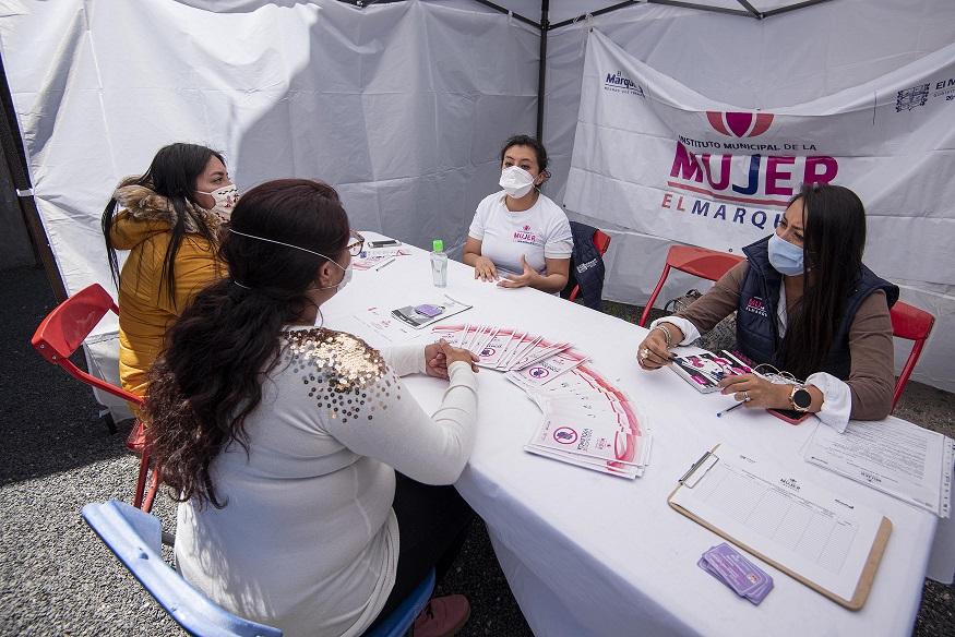 Realiza IMM de El Marqués actividades para la mujer en el mes rosa