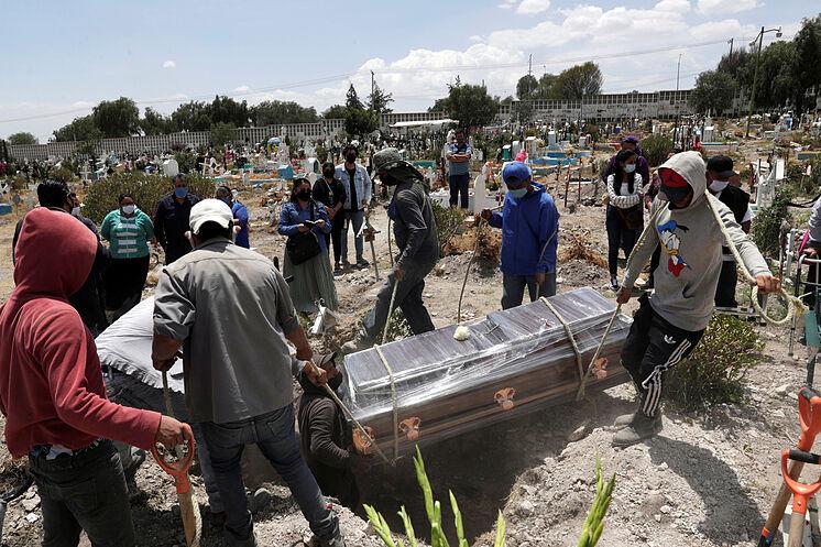 México a punto de llegar a las 100 mil muertes por COVID-19; es número 1 en letalidad global.