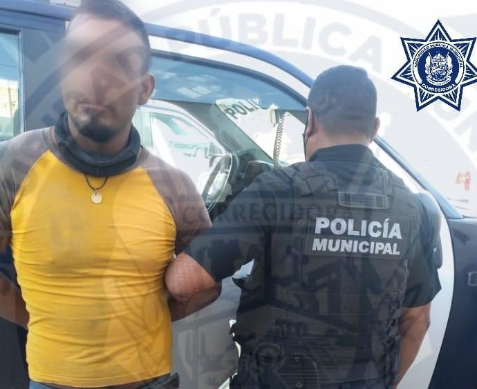 Detienen a sujeto armado que entró a vivienda en San José de los Olvera.
