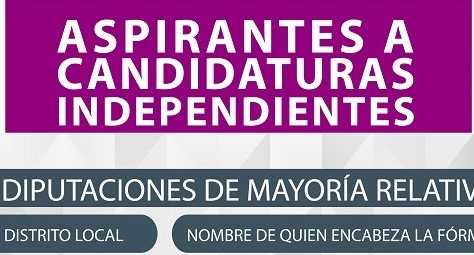 14 candidatos independientes en Querétaro podrán registrarse ante el IEEQ.