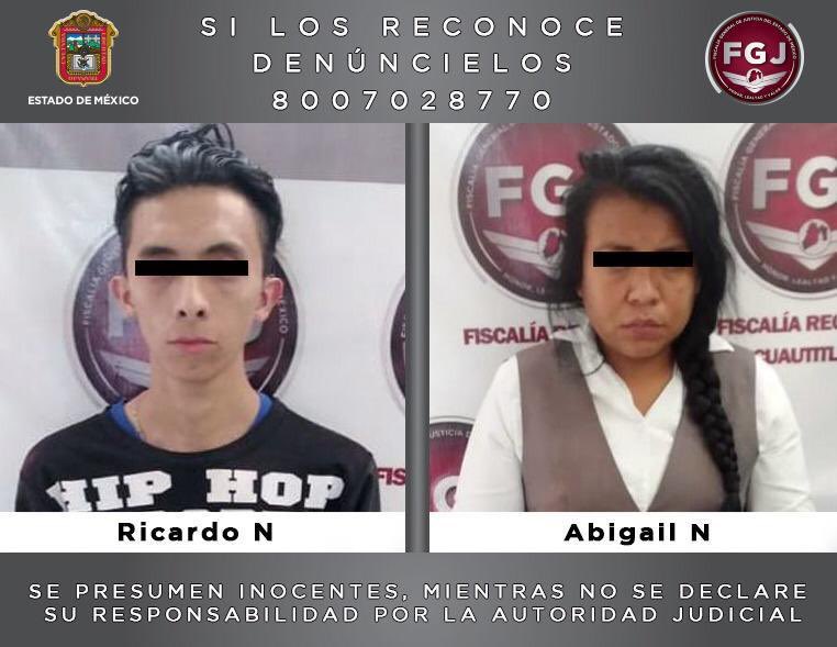 Detienen a empleada de Banco Azteca y su novio por robarle más de 1 millón de pesos a un abuelito