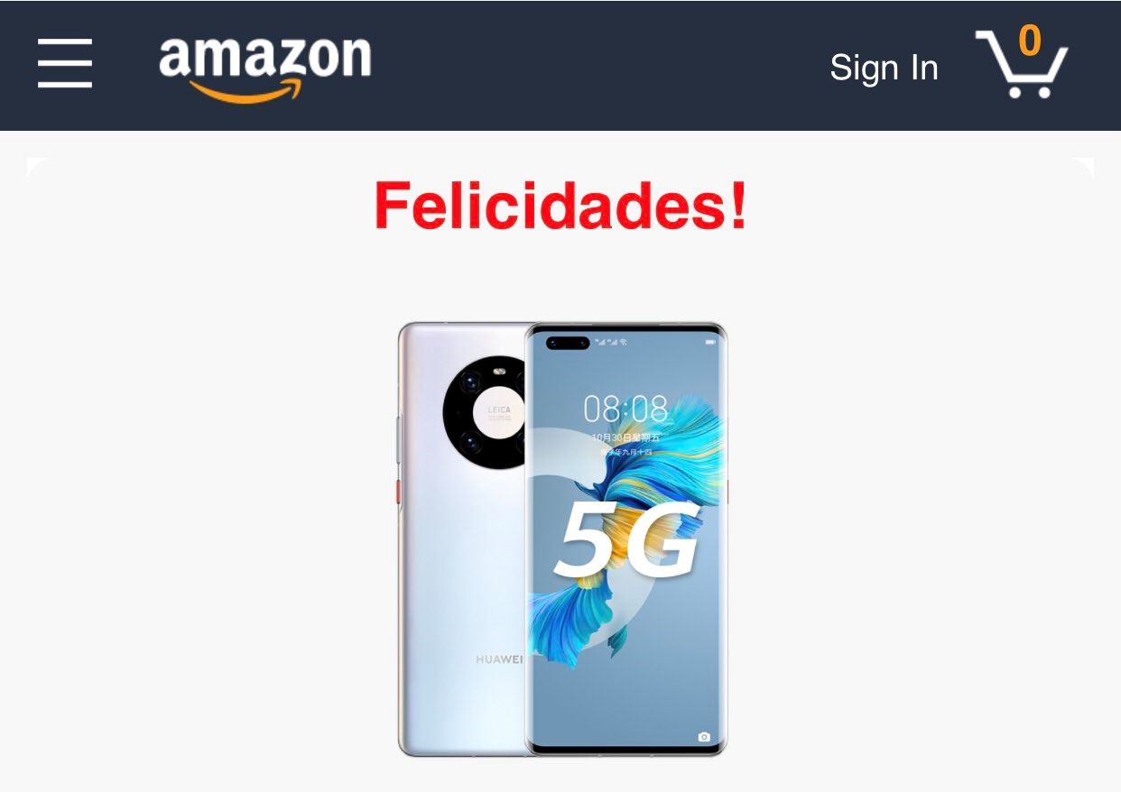 La estafa del sorteo de Amazon por 31 aniversario que llega por WhatsApp