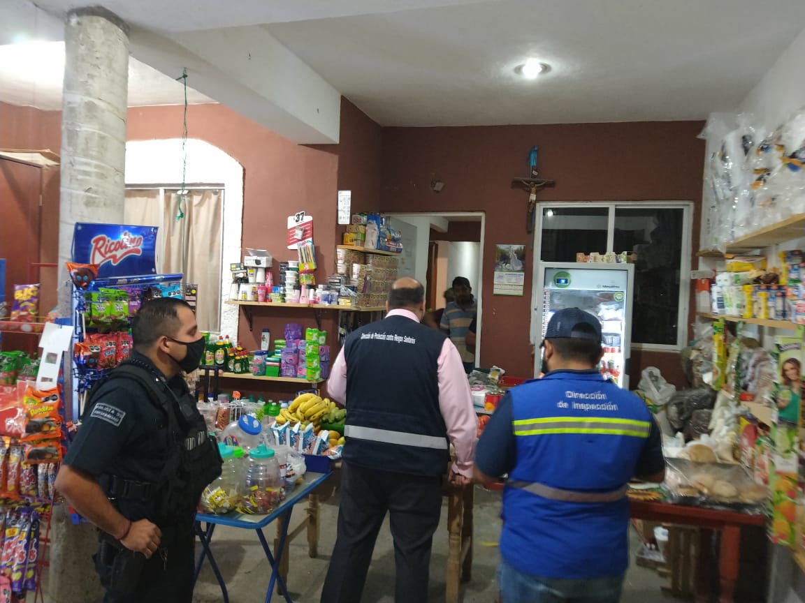 Autoridades de Querétaro Capital continúan recorridos para prevenir contagios de COVID-19.