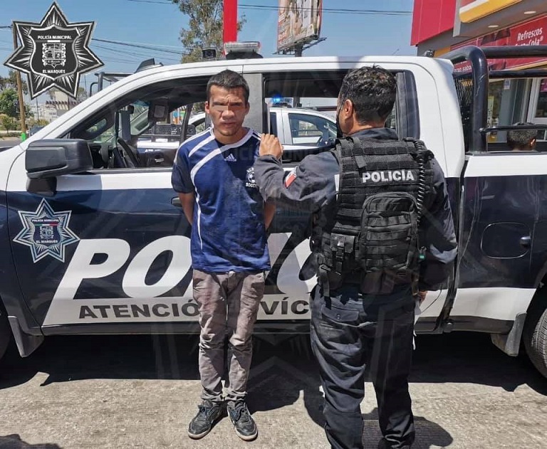 Caen Javier N Y Antonio N por robo a comercio en Jesús María, El Marqués