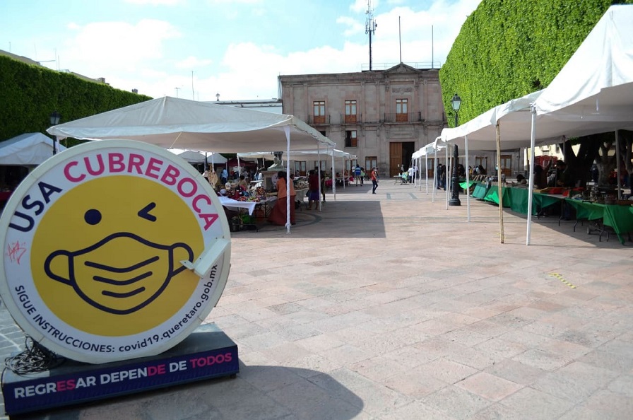 Inicia la Feria Artesanal en Querétaro Capital.