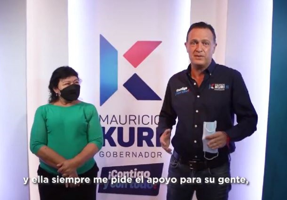 Regidora de Morena en Querétaro se une a la campaña de Mauricio Kuri.