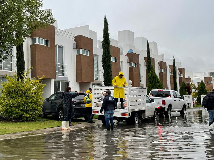 Autoridades Municipales de Querétaro, en alerta por lluvias
