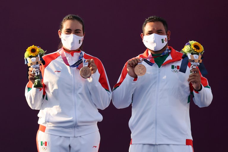 México obtiene la primer medalla de bronce en Tiro con arco en Tokio 2020