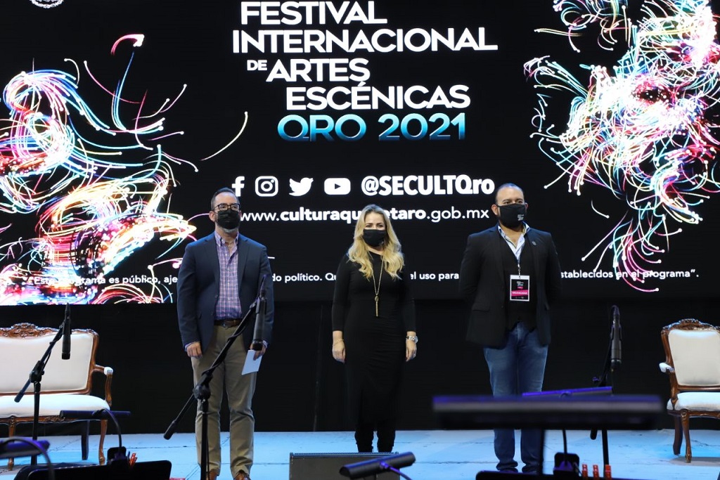 Miguel Parrodi y Paulina Aguado inauguran el Festival de Artes Escénicas 2021.