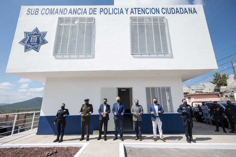 Enrique Vega inaugura subcomandancia de Seguridad en Tierra Blanca