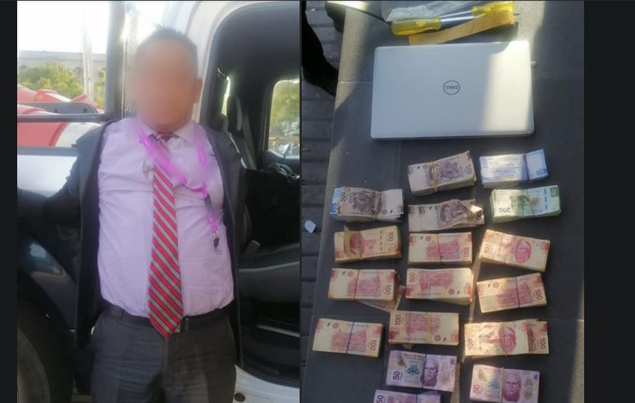 Sujeto intenta sustraer dinero en efectivo de corporativo en Juriquilla.