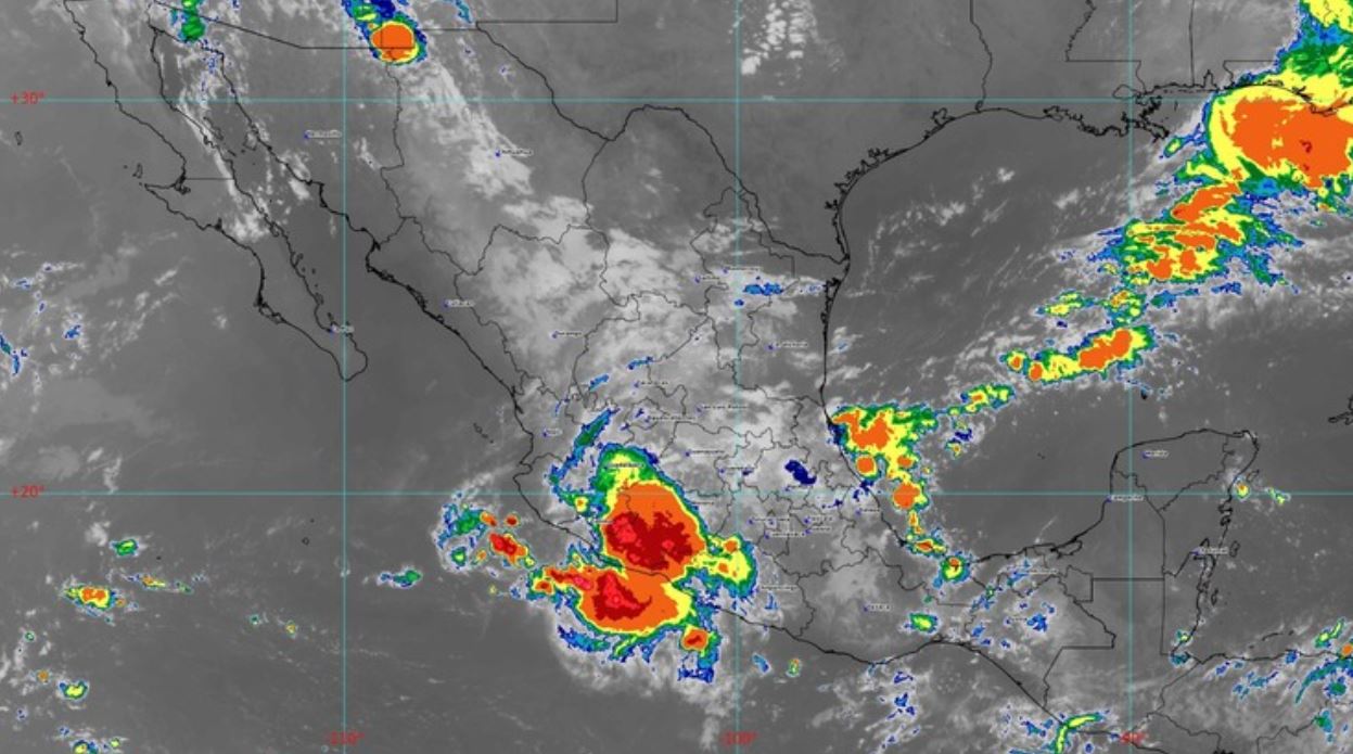 Se esperan lluvias muy fuertes para Querétaro y al menos 6 estados del país