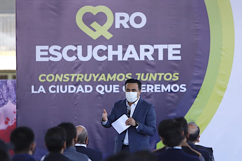 Luis Nava participa en el Foro Qro. Sostenible para elaboración de Plan Municipal de Desarrollo.