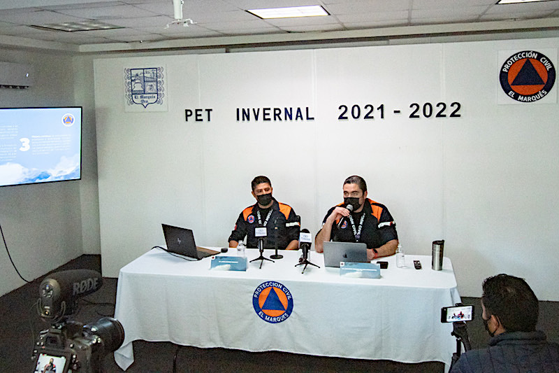 Municipio de El Marqués presenta “Programa Estratégico para la Temporada Invernal 2021-2022”.