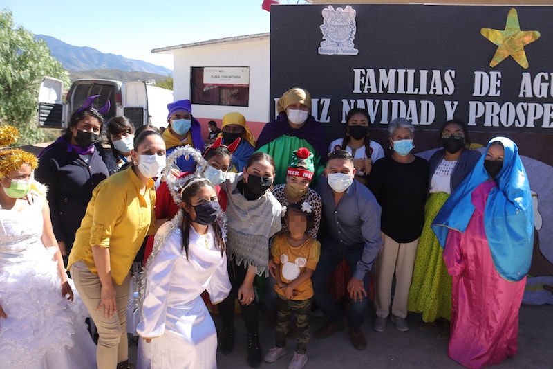 Realizan posada navideña en Agua Fría Peñamiller