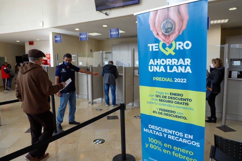 Querétaro Capital, invitan a pagar el impuesto predial 2022 en enero para aprovechar descuentos