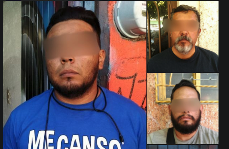 7 sujetos detenidos y se recuperan seis vehículos en Lomas de Casa Blanca en Querétaro.
