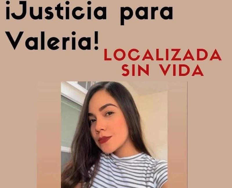 Encuentran muerta a Valeria Landeros en Zacatecas; quien fue secuestrada con otros 4 universitarios.