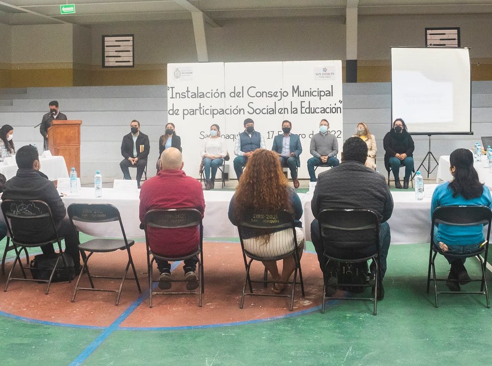 Se crea el Consejo Municipal de Participación Escolar en la Educación en San Joaquín