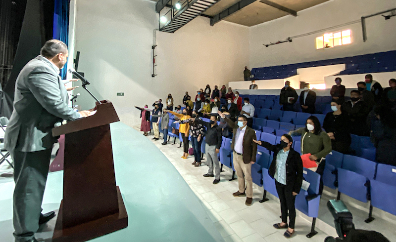 Toma protesta el Consejo Municipal de Participación Social en la Educación de Amealco.