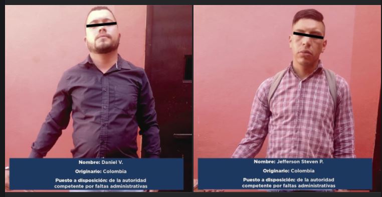 Caen colombianos en Pedro Escobedo por amedrantar a ciudadanos por préstamos económicos