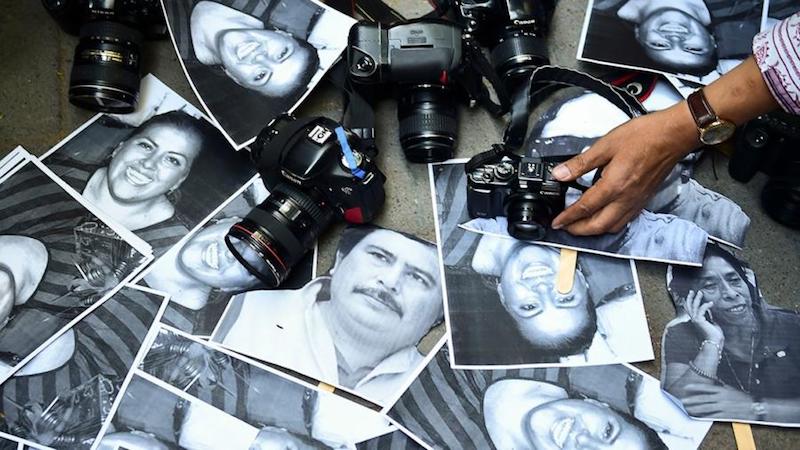 Estos son los 8 periodistas asesinados en México.