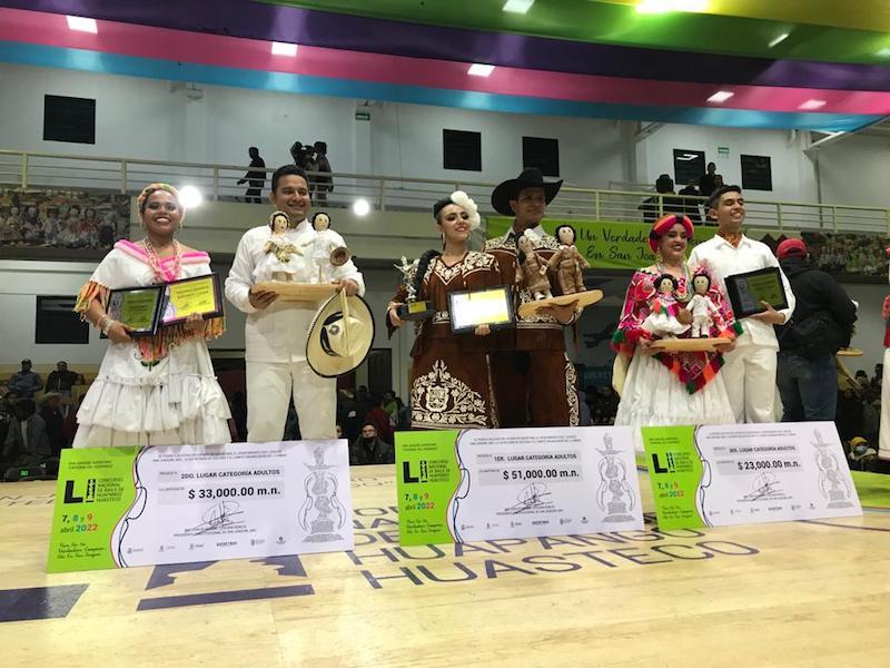 Finaliza con éxito la LI edición del Concurso Nacional de Baile de Huapango en San Joaquín.