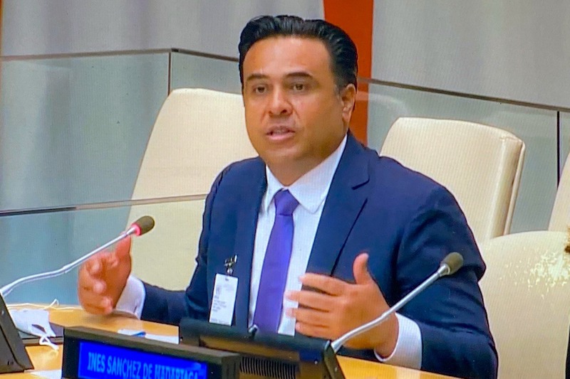 Luis Nava destaca en la ONU programas implementados en la capital de Querétaro
