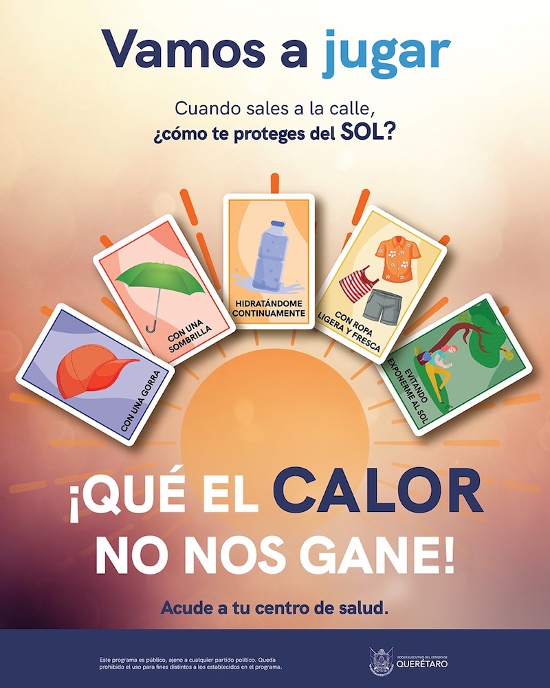 SESA emite 8 medidas para protegerse del calor