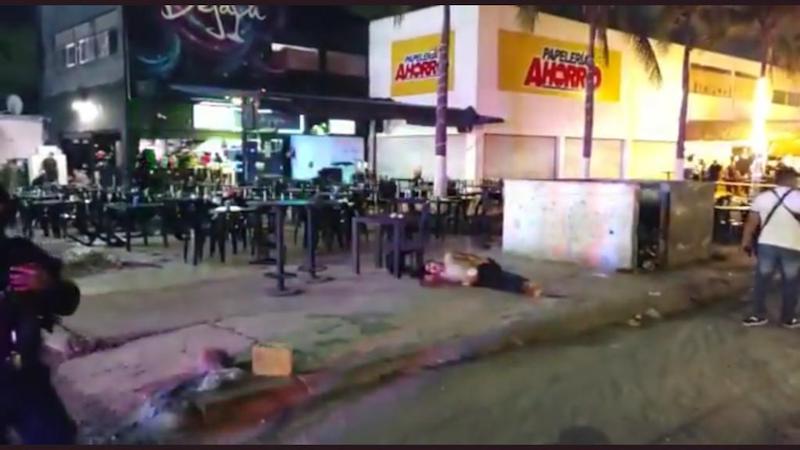 Ataques en bares de Cancún dejan al menos dos personas muertas