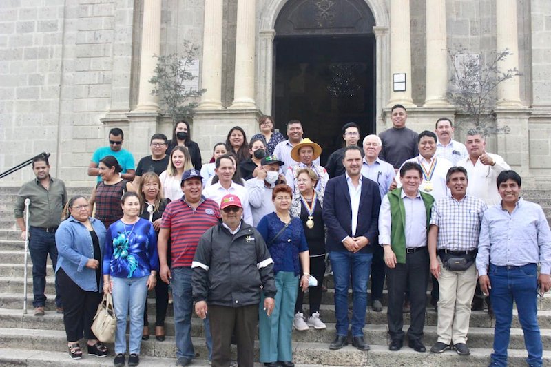 Colón Querétaro sostiene encuentro con municipalidades de Perú para estrechar lazos