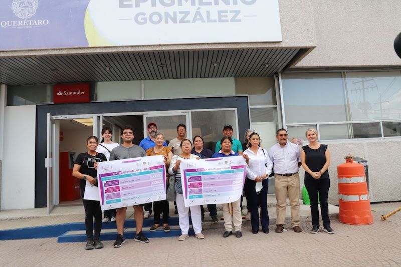 Con Gobierno Abierto ciudadanos de la delegación de Epigmenio Gonzalez eligen obra
