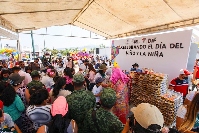 DIF de San Juan del Río celebra el Día del Niño.