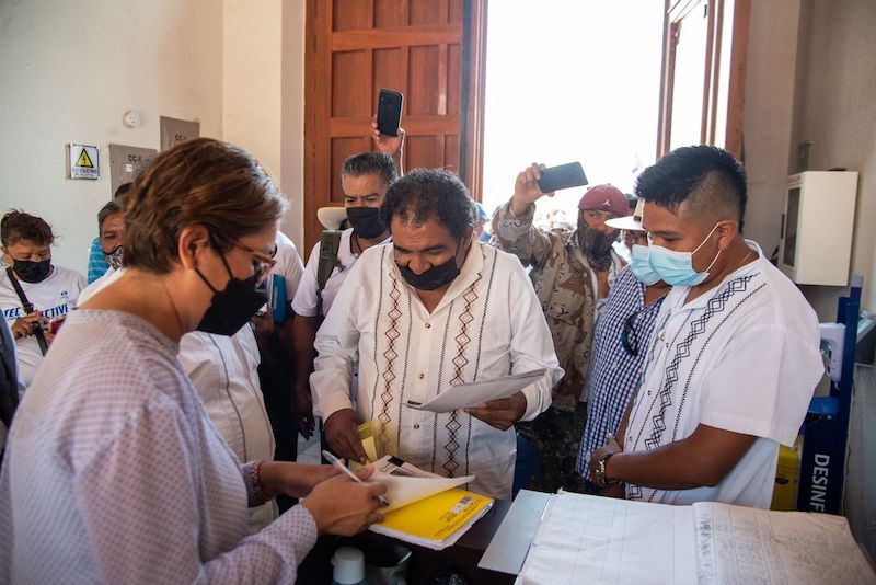 Dialogan en El Marqués para reubicar el tianguis de La Griega.