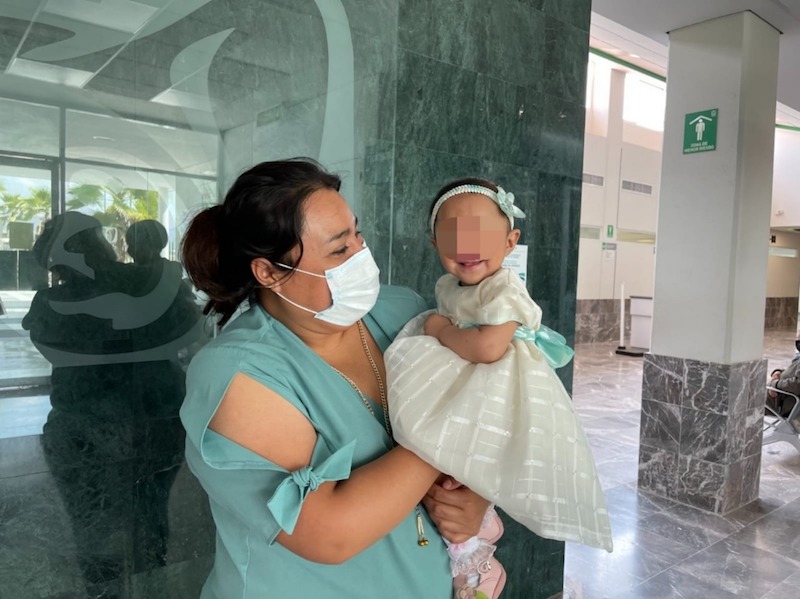 Logra el IMSS Querétaro salvar a Zoé, una bebé prematura.