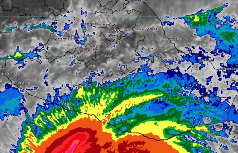 Tormenta tropical Agatha se convierte en Huracán y amenaza las costas de Oaxaca y Chiapas