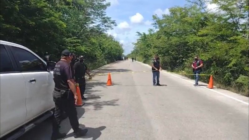 Encuentran 8 cuerpos sin vida en Yucatán; fueron levantados en Xcalac, Quintana Roo
