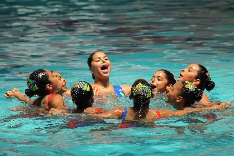 Natación artística de Querétaro gana 4 medallas en Juegos CONADE 2022.