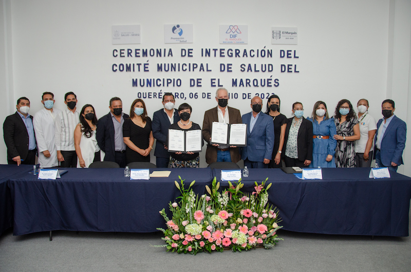 Se conforma el Comité Municipal de Salud en El Marqués