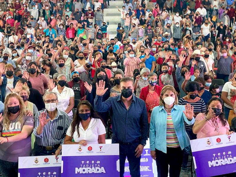 En Tequisquiapan la Tarjeta Morada favorecerá a 4 mil personas.