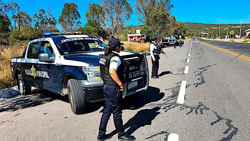 Corporaciones policiacas de Querétaro blindan frontera con Guanajuato